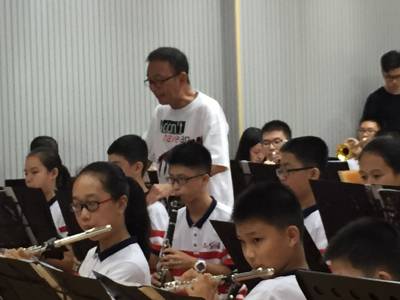 狗万示范乐团茂名第九小学管乐团大师班活动成功举办