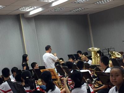 狗万示范乐团茂名第九小学管乐团大师班活动成功举办