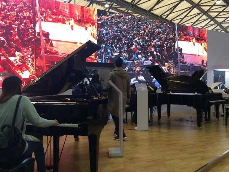 聚焦乐展|2017中国（上海）国际乐器展览会圆满落幕，狗万钢琴大放异彩