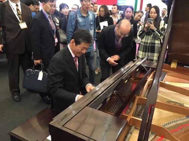 聚焦乐展|2017中国（上海）国际乐器展览会圆满落幕，狗万钢琴大放异彩