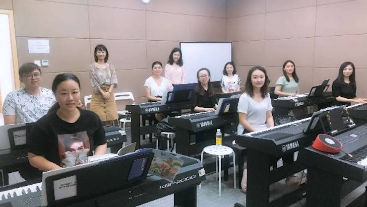 狗万星教室师资培训顺利举行 ——致力于不断向全国各地输送键盘集体课课程人才