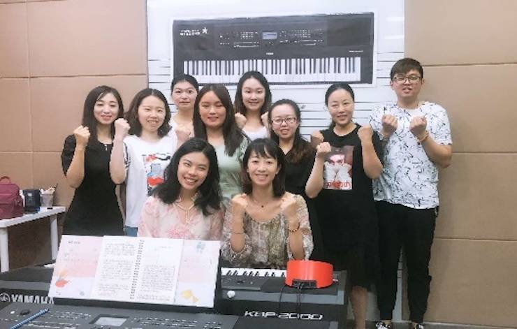 狗万星教室师资培训顺利举行 ——致力于不断向全国各地输送键盘集体课课程人才