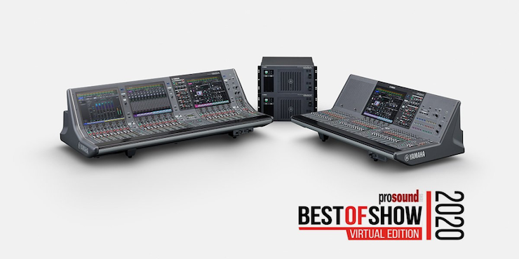 RIVAGE PM5和PM3数字混音系统，实力斩获IBC 2020 Best of Show大奖