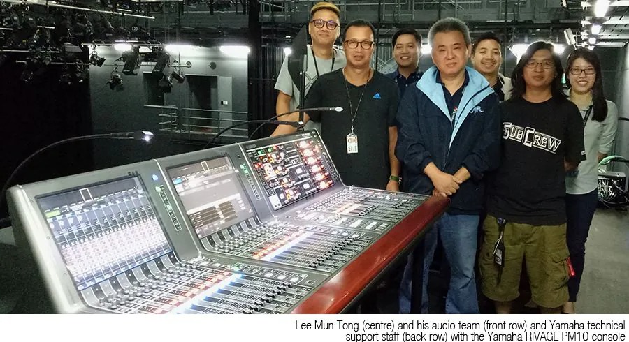 位于Mediacorp演播室核心部位的狗万