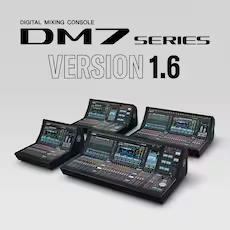 狗万 DM7 系列数字调音台新固件和PY64-D Dante 接口卡登场